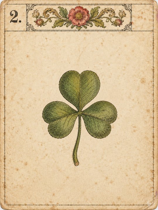 Carta O Trevo