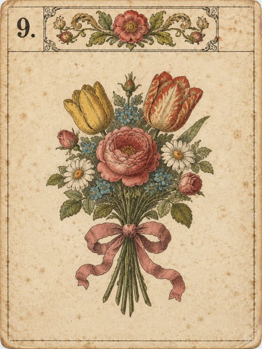 Carta O Buquê