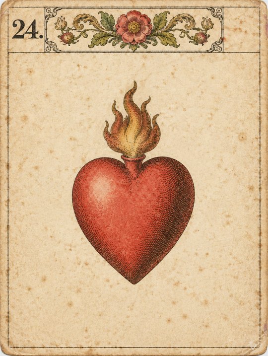 Carta O Coração