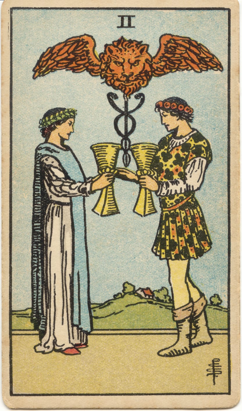 Carta Dois de Copas