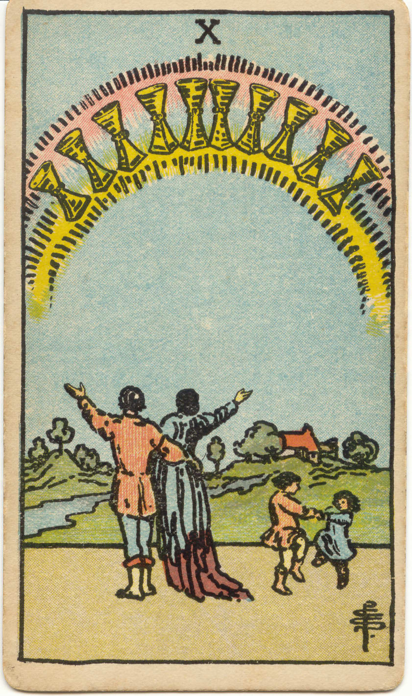 Carta Dez de Copas