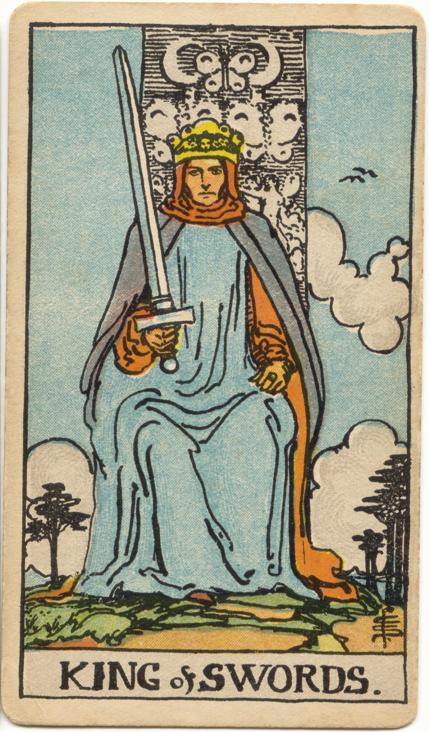 Carta Rei de Espadas
