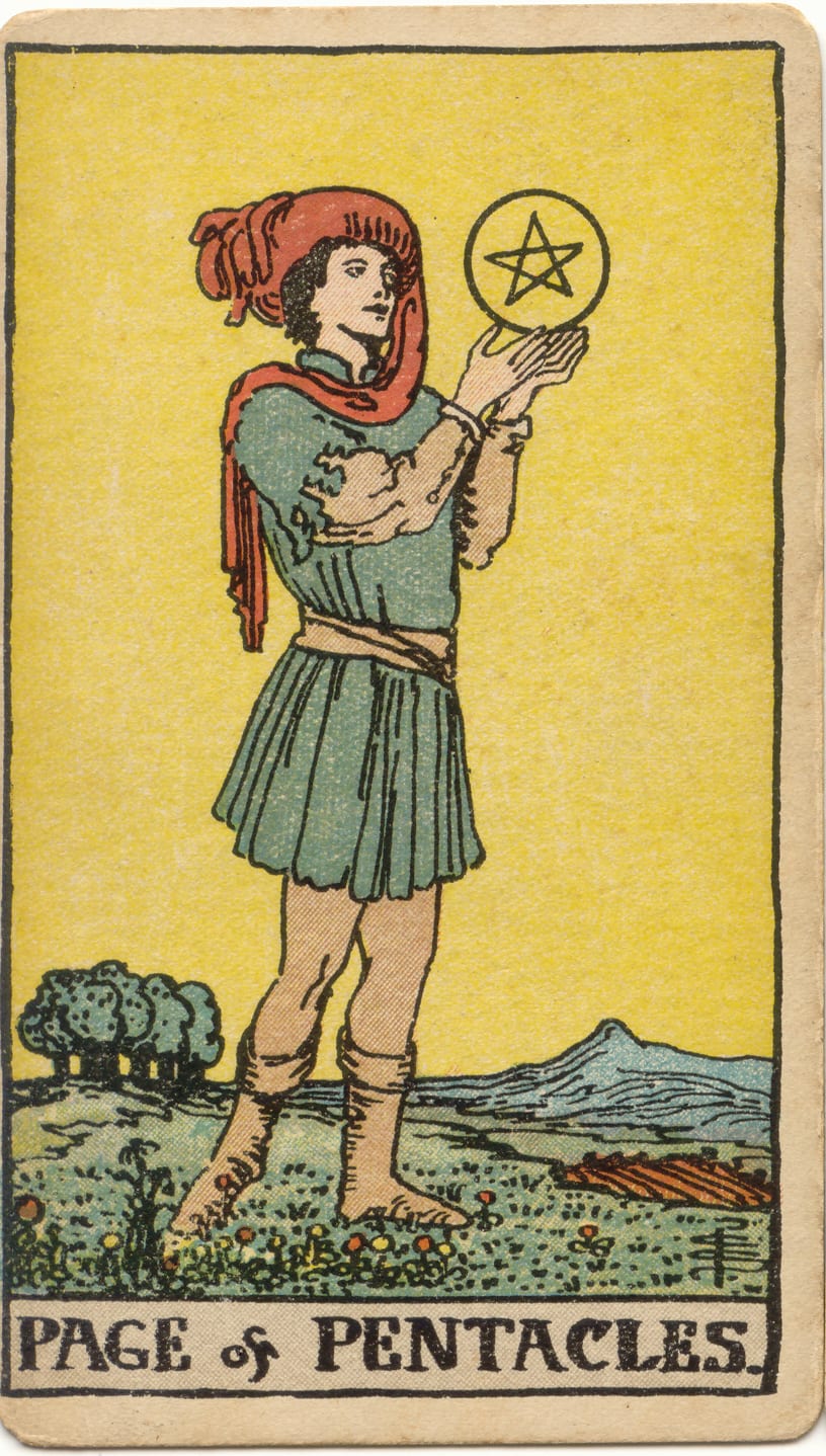 Carta Valete de Ouros