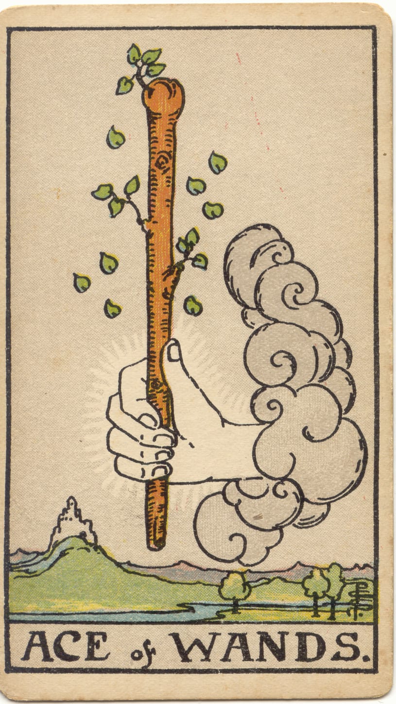 Carta Ás de Paus