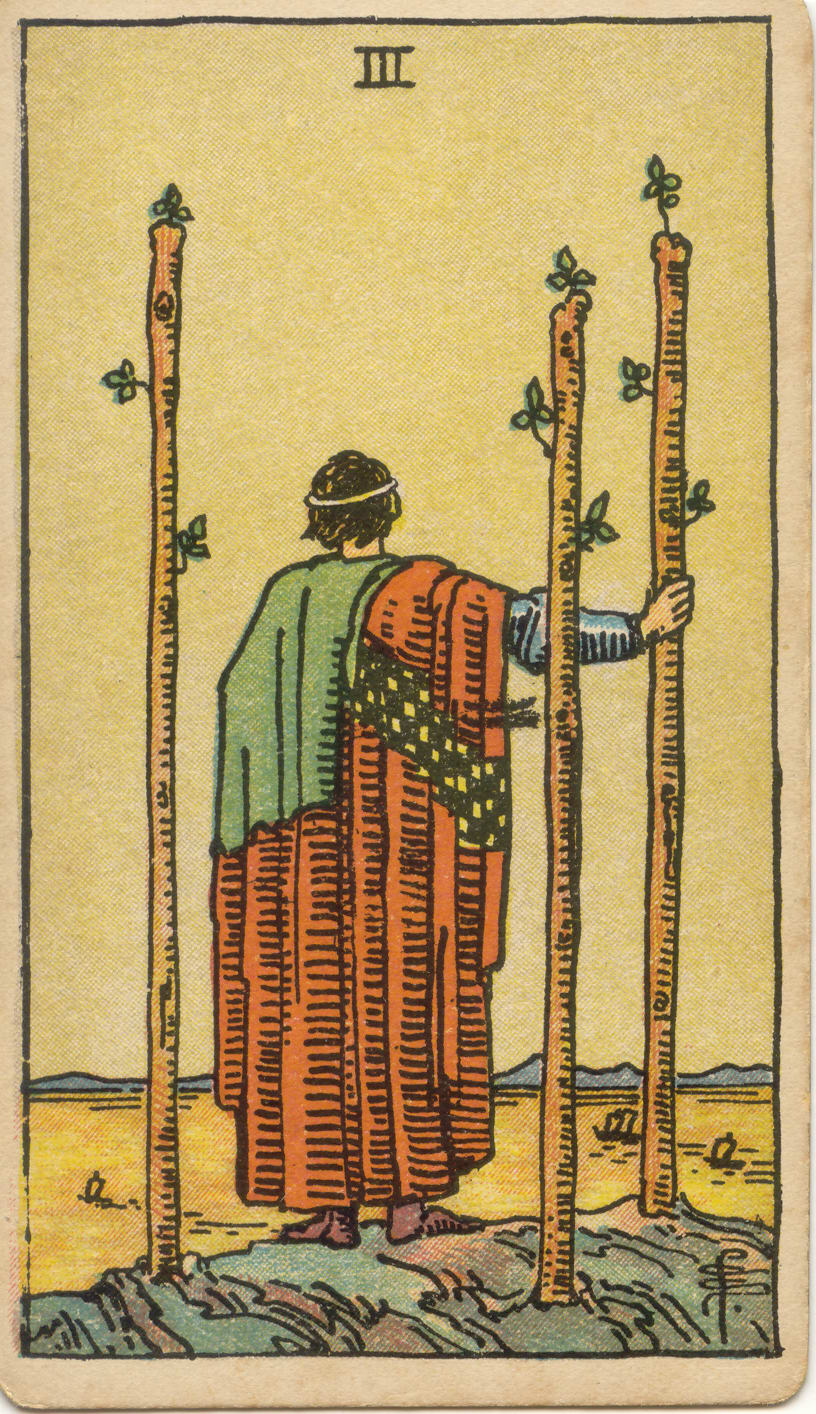 Carta Três de Paus