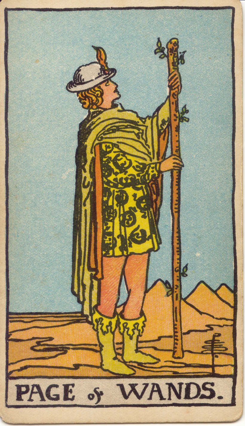 Carta Valete de Paus
